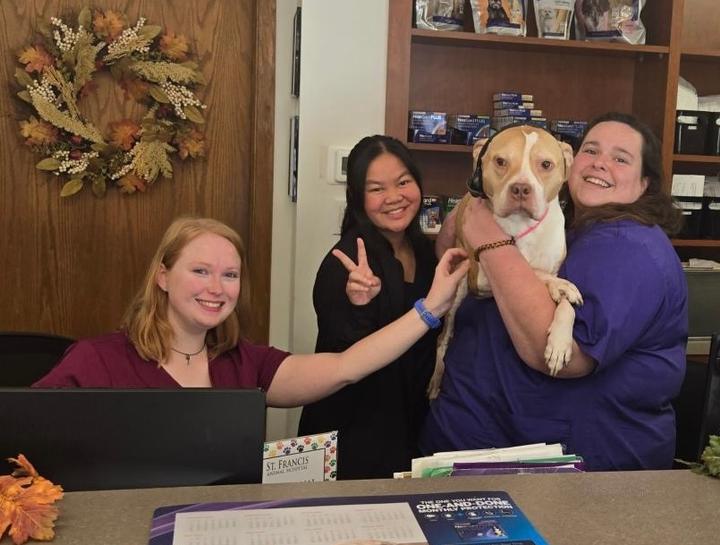 veterinary receptionist